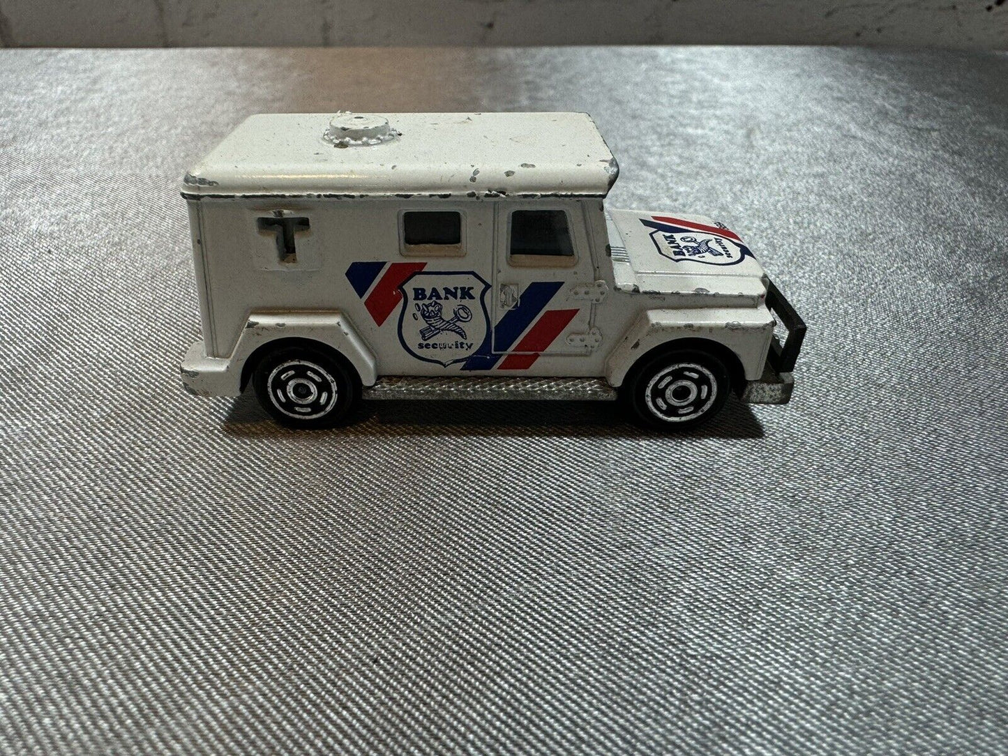 Majorette #204 White Bank Security Armored Car