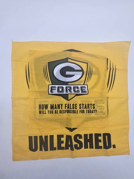 G FORCE: "HOW MANY FALSE STARTS WILL YOU BE RESPONSIBLE FOR TODAY?"...GB PACKERS