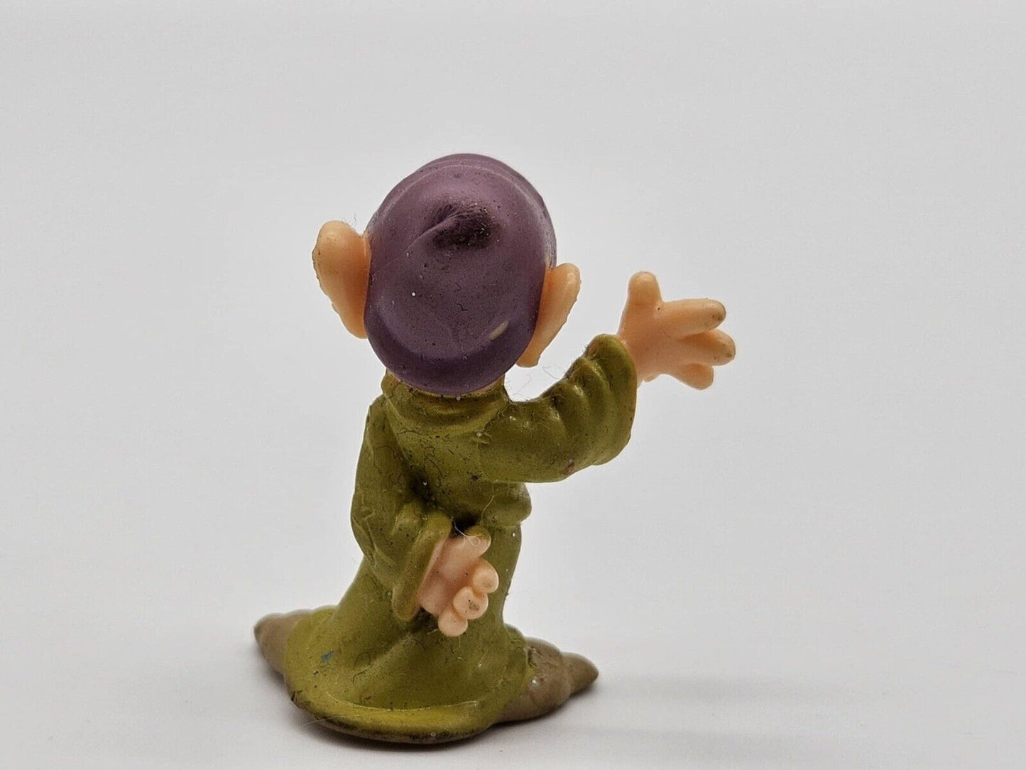 Dopey Snow White Seven Dwarf Pvc Cake Topper Figure Figurine Used 2” Rare Cute