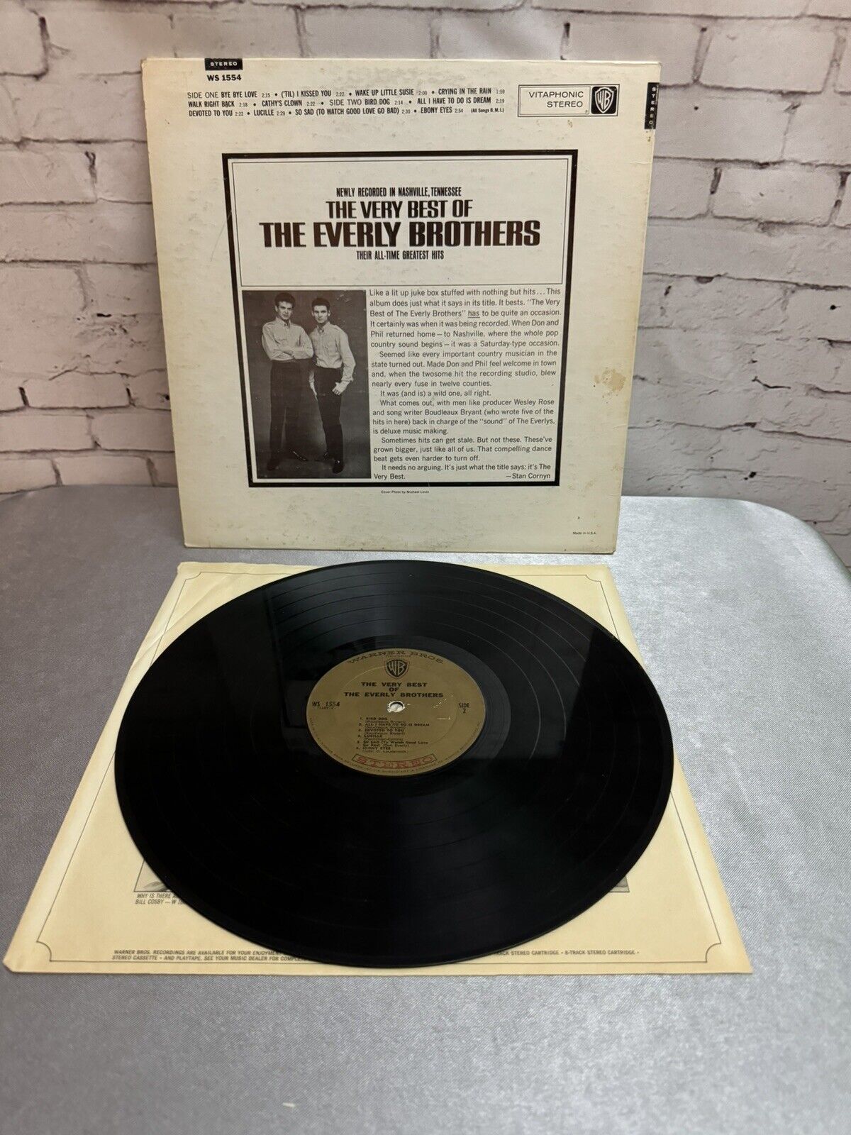The Everly Brothers The Very Best Of... Vinyl  LP Album