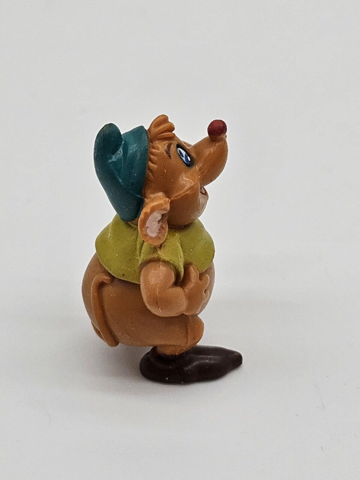 Vintage Disney Cinderella Gus Mouse Miniature PVC Tiny Mini Figure Collectible
