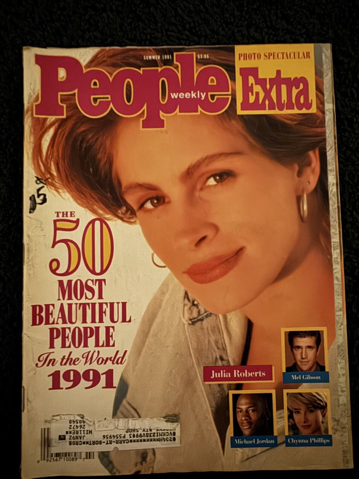 People Weekly Summer 1991, 50 Most Beautiful, Julia Roberts Cover