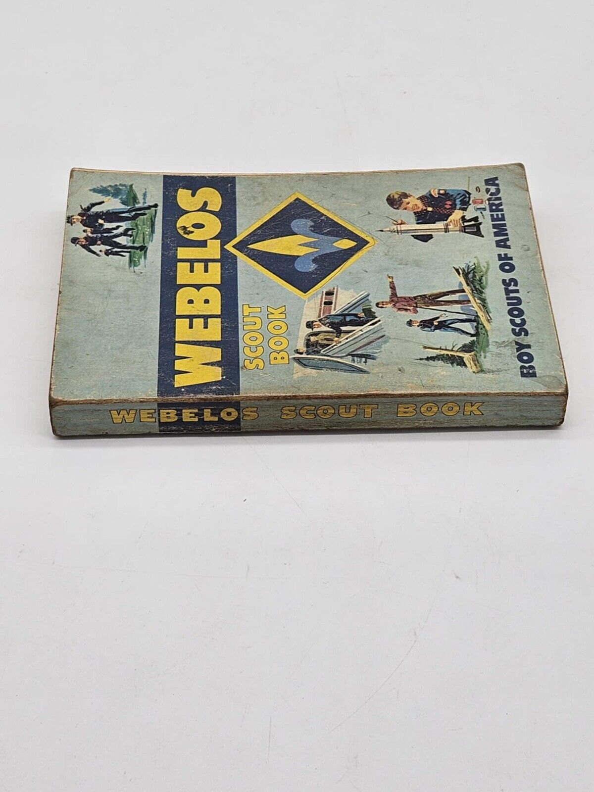 VINTAGE - BOY SCOUTS OF AMERICA "WEBELOS SCOUT BOOK"  1967