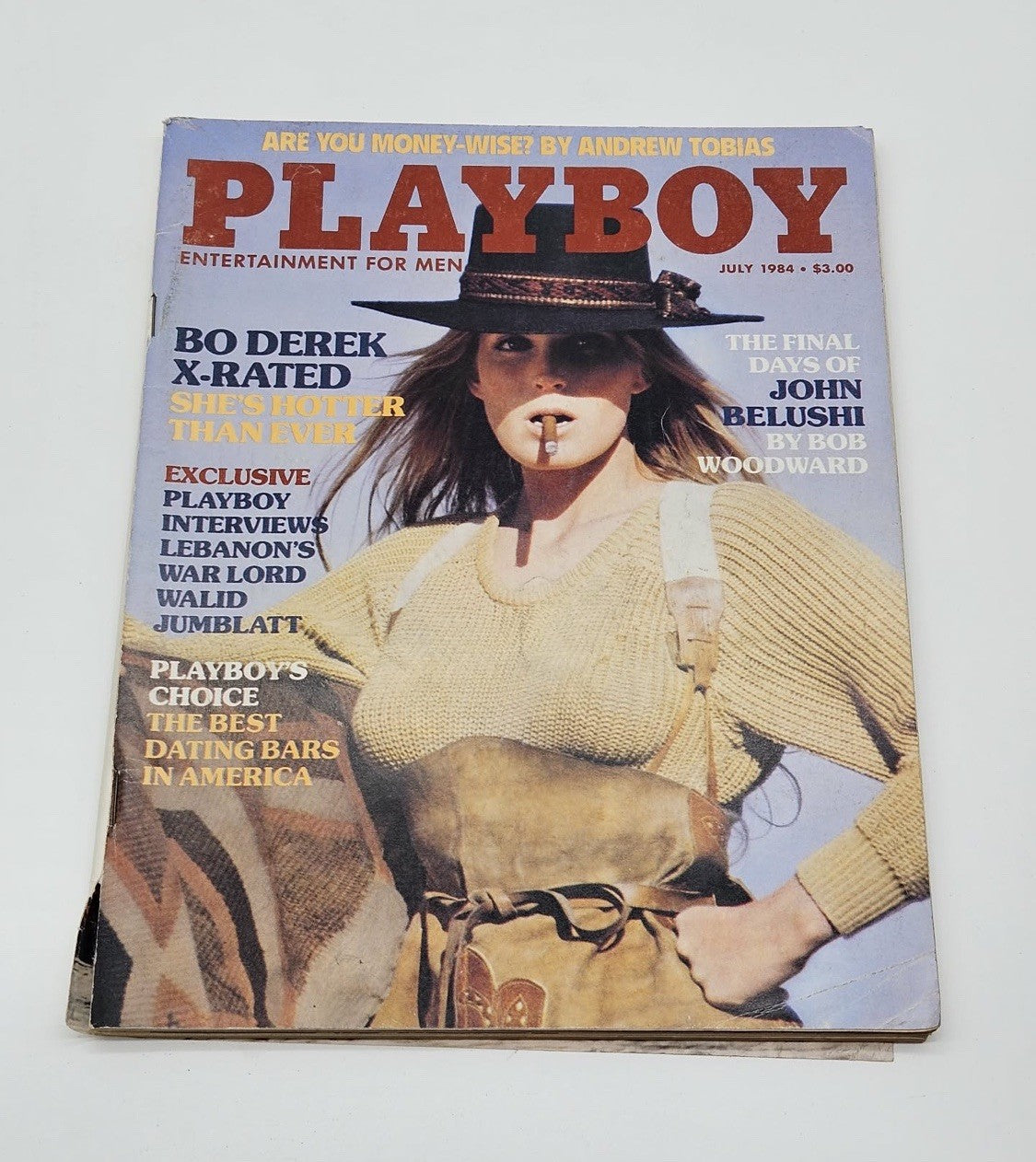 VTG Playboy July 1984 Illustrated Magazine Entertainment Celebrity Andrew Tobias
