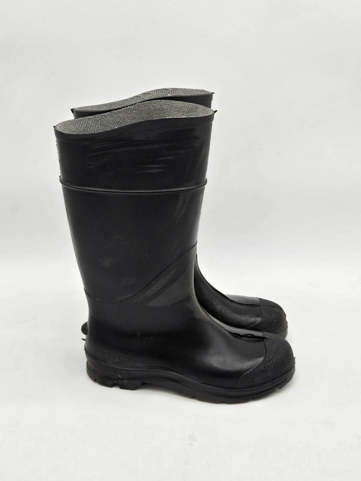 Servus by Honeywell Rain Boots men 7 Women 9 Shoes Black Rubber Waterproof