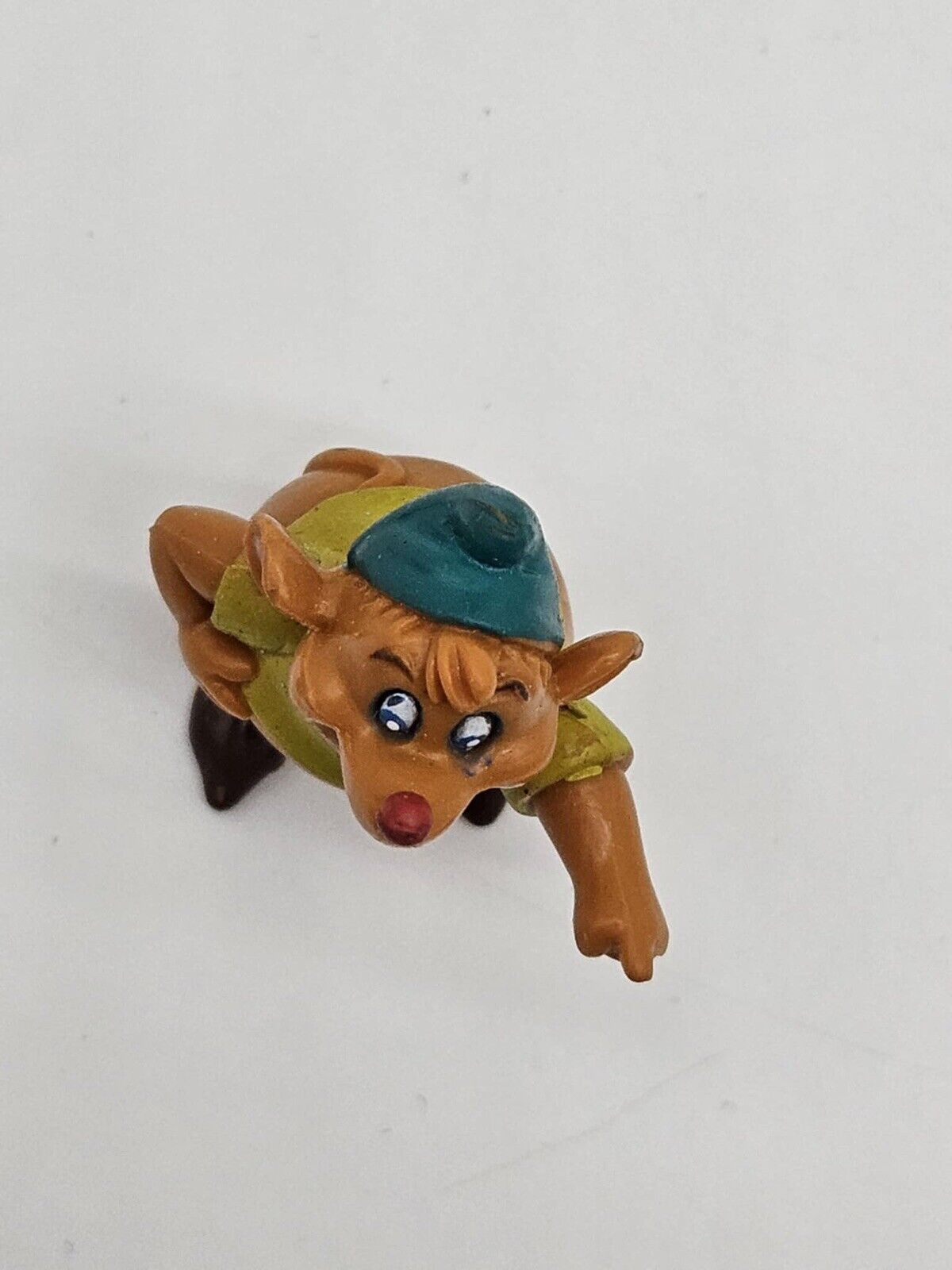 Vintage Disney Cinderella Gus Mouse Miniature PVC Tiny Mini Figure Collectible