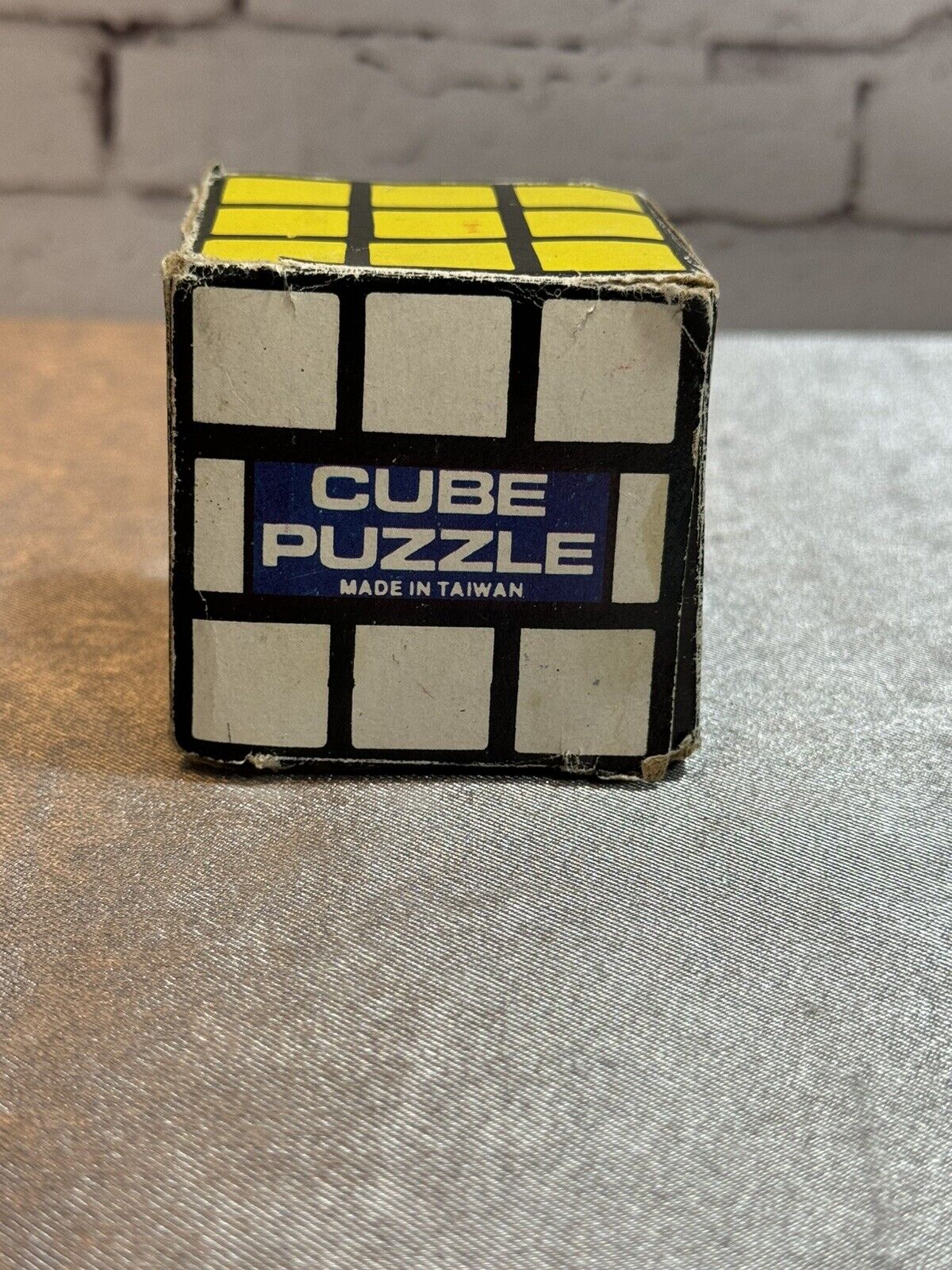 Vintage 1981 Rubiks Cube Puzzle Chadwick Miller #95205 With Original Box