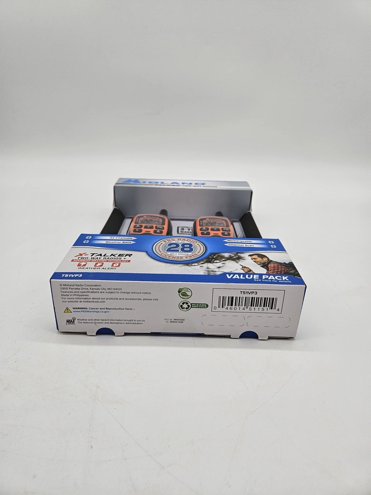 Midland X-talker T51VP3 28 Mile Range Two Way Radios