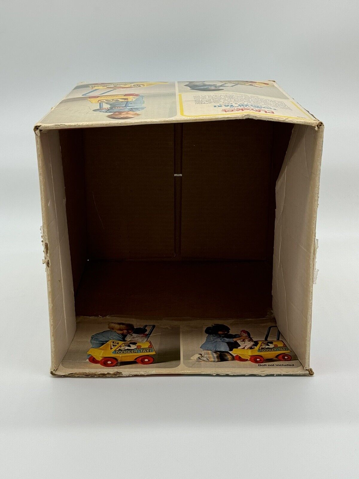 Vintage 1970s Toddler Taxi **BOX ONLY** 006