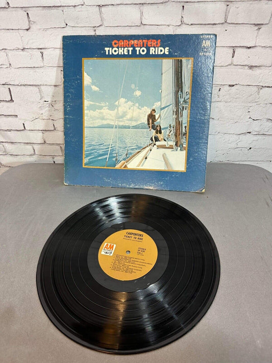 Carpenters - Ticket To Ride - SP 4205 - LP Vinyl Album - VG+