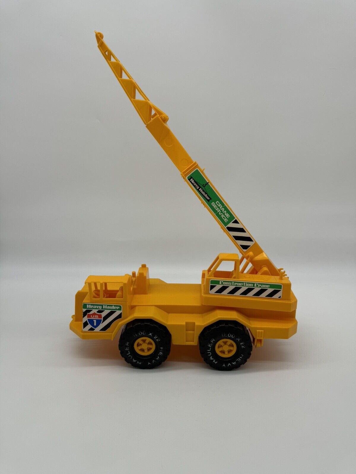 Vintage Processes Plastic Crane Truck Toy