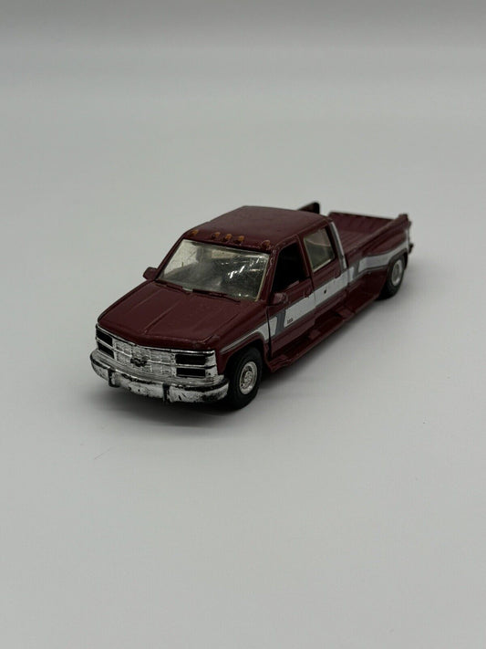 Road Champs 1:43 Scale Chevrolet Big Dooley Pickup Dark Red Version 006
