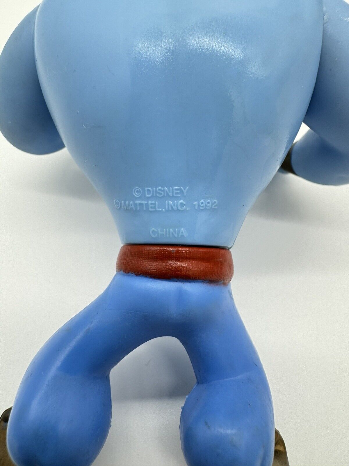 Vintage 1993 Disney Store Aladdin PVC Figurines Genie & Jafar