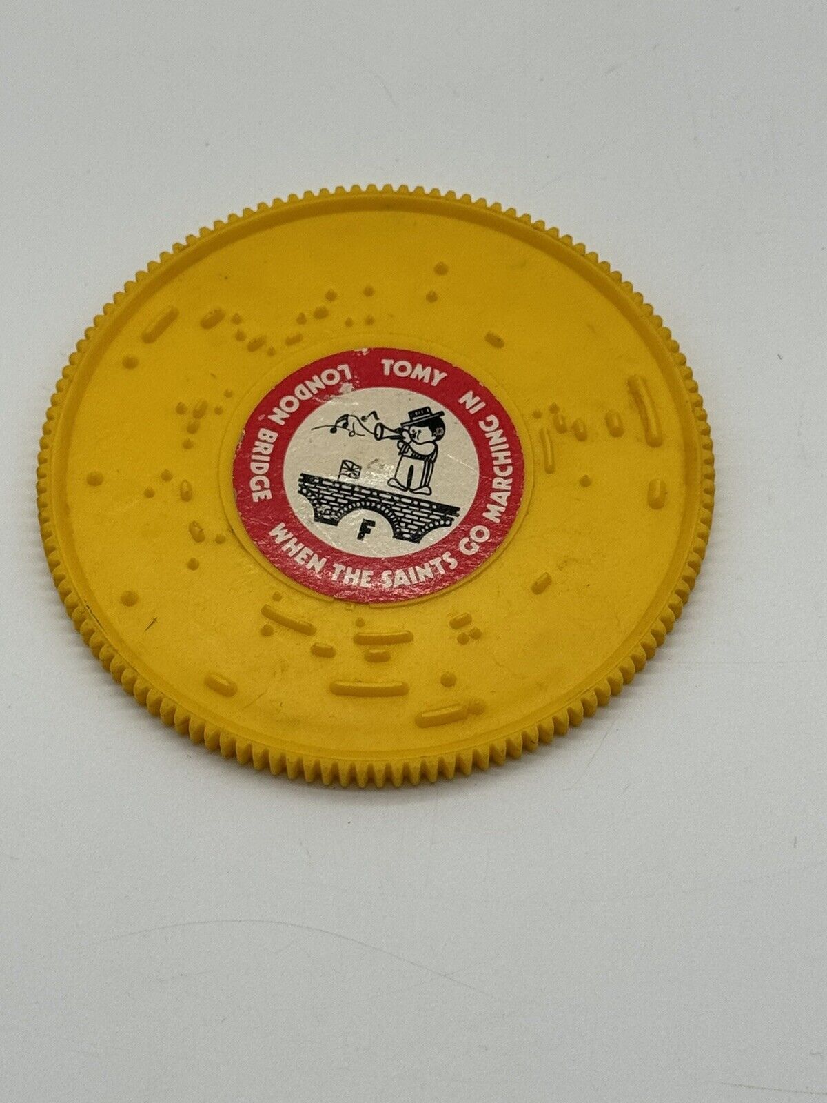 Tomy Tuneville Disc When The Saints Go Marching In & Down By The Station