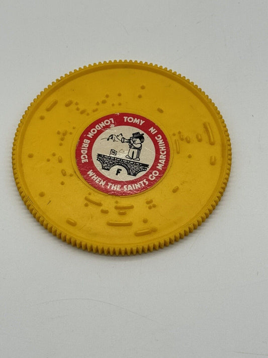 Tomy Tuneville Disc When The Saints Go Marching In & Down By The Station