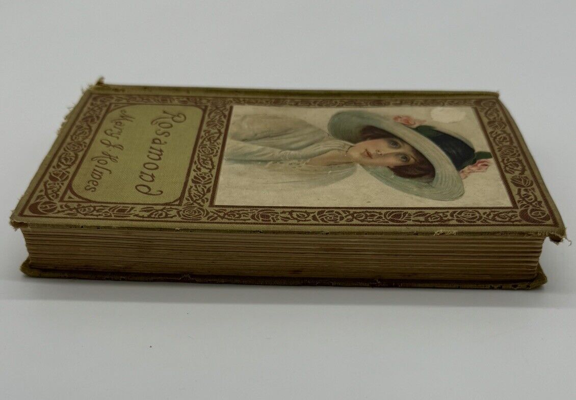 ROSAMOND Vintage Hardcover Book Mary J Holmes Victorian Era 19th Century