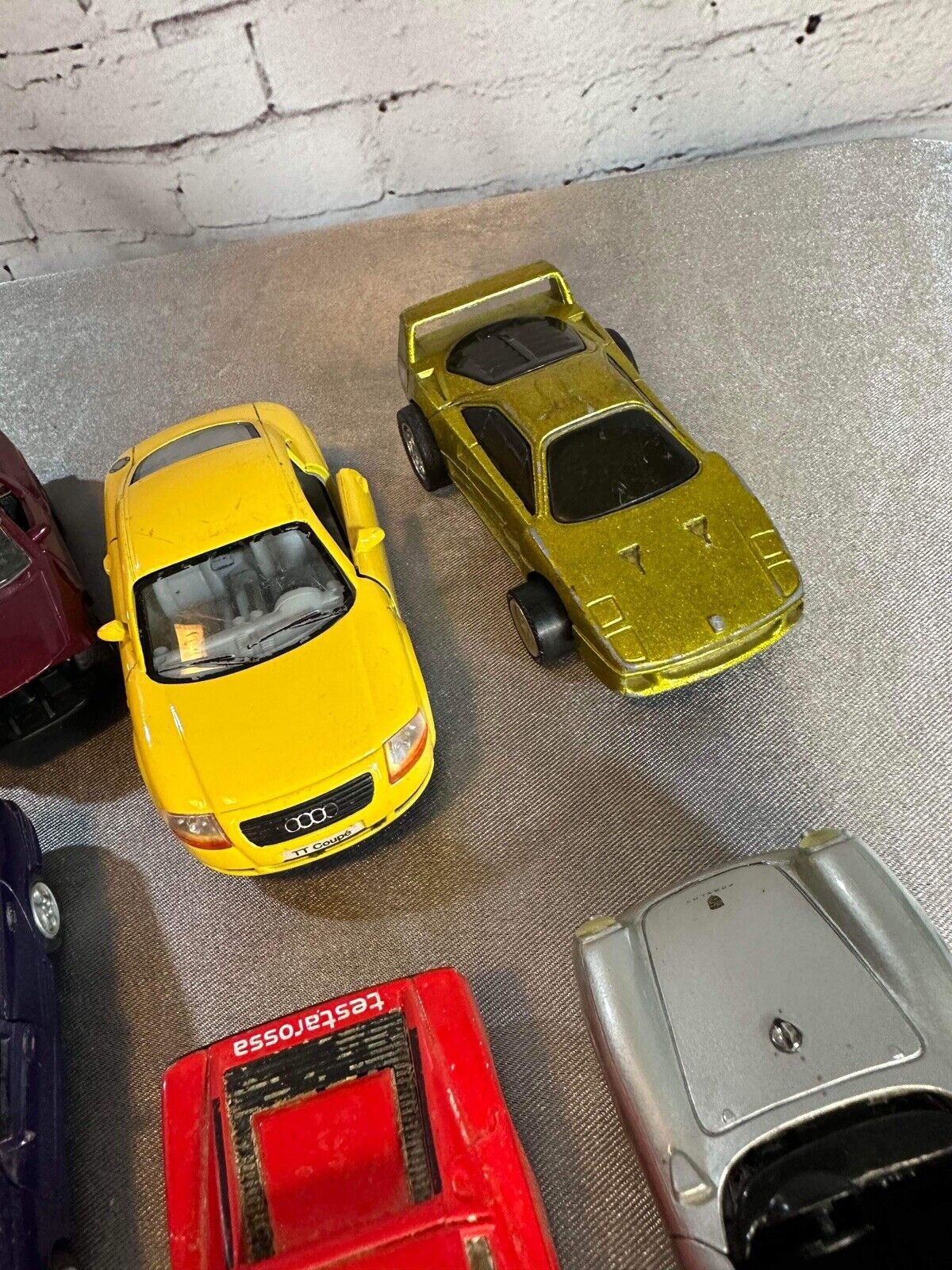 Lot Of  13 Larger Die Cast Toy Cars