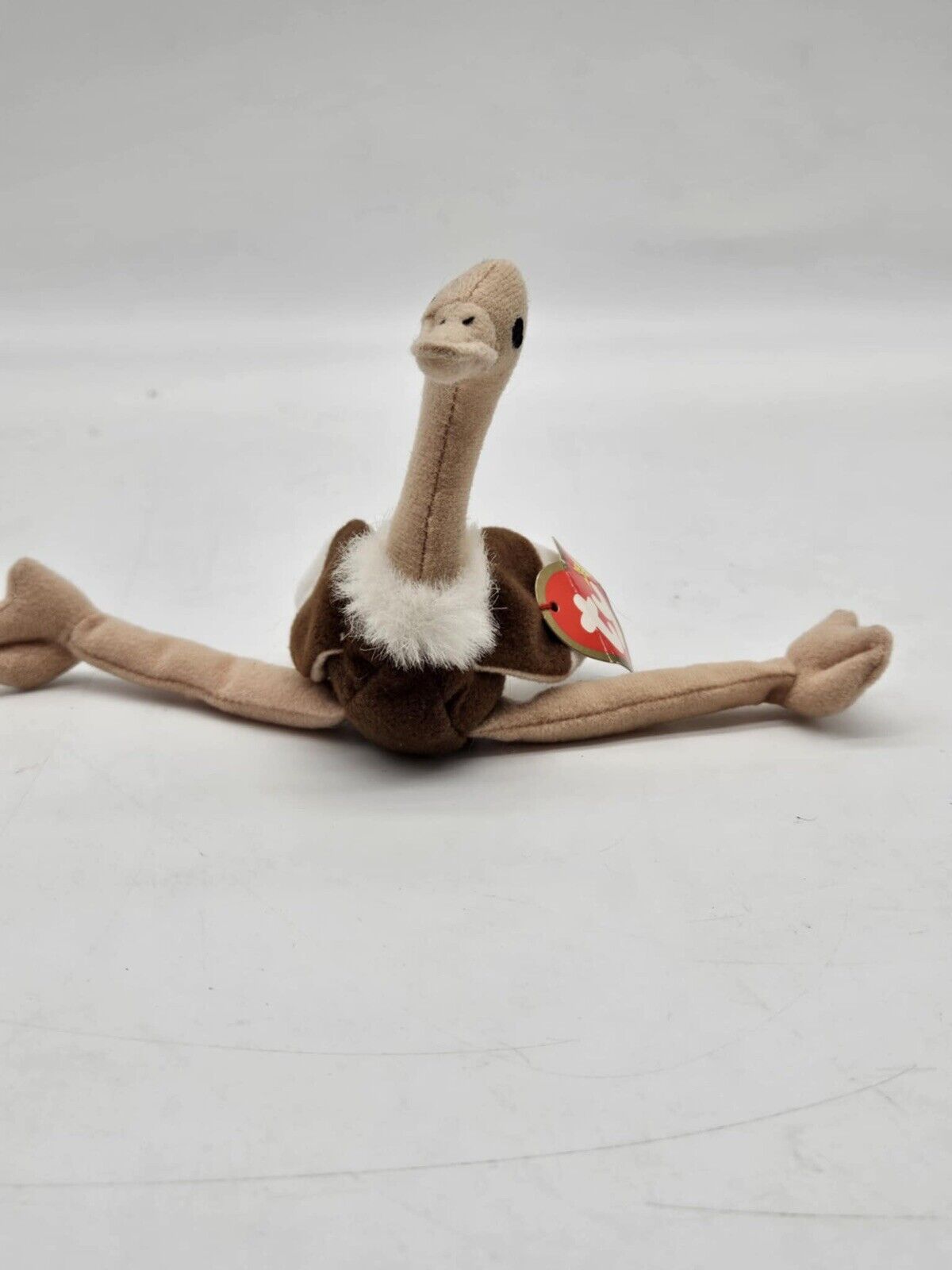 Ty Teenie Beanie Babies Stretchy the Ostrich McDonalds w/ Tag Vintage Toy 1993