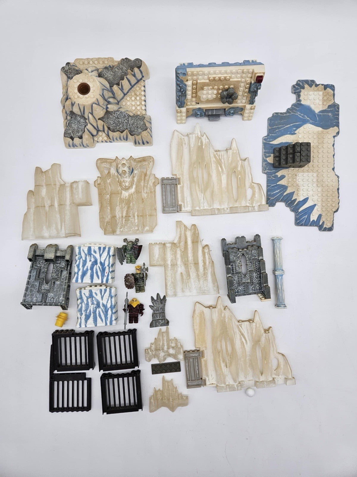 Star Wars Micro Machines Action Fleet Ice Planet Hoth Playset Galoob INCOMPLETE