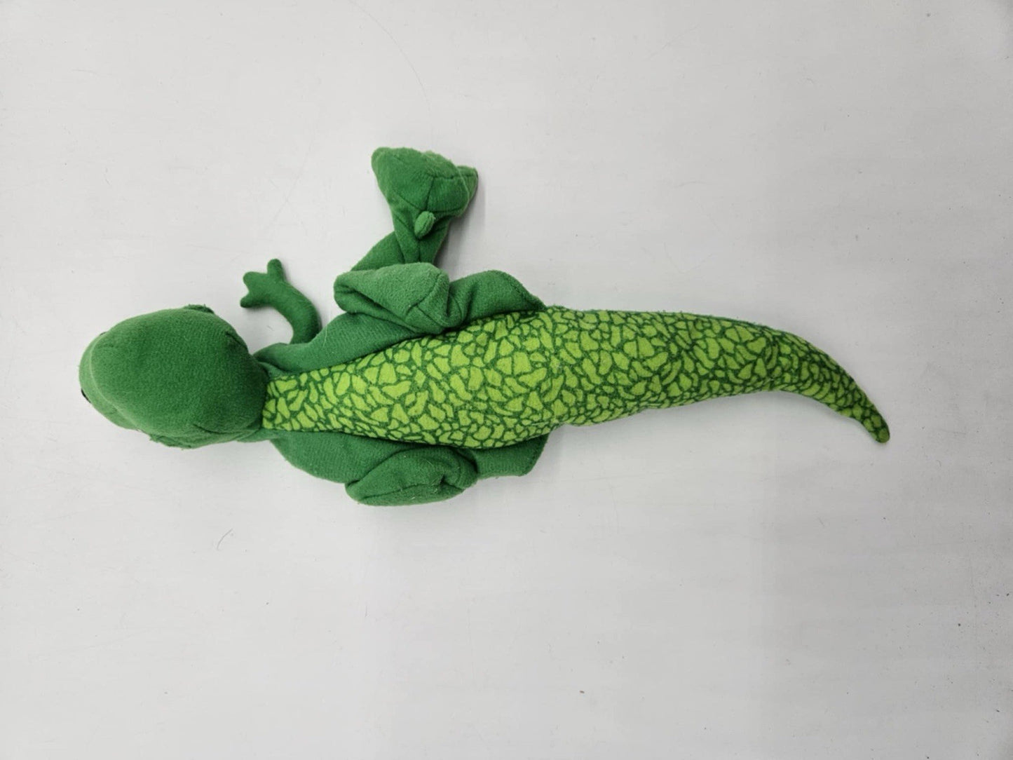 Vintage 1995 Burger King Toy Story Rex Green Dinosaur Hand Puppet 15”