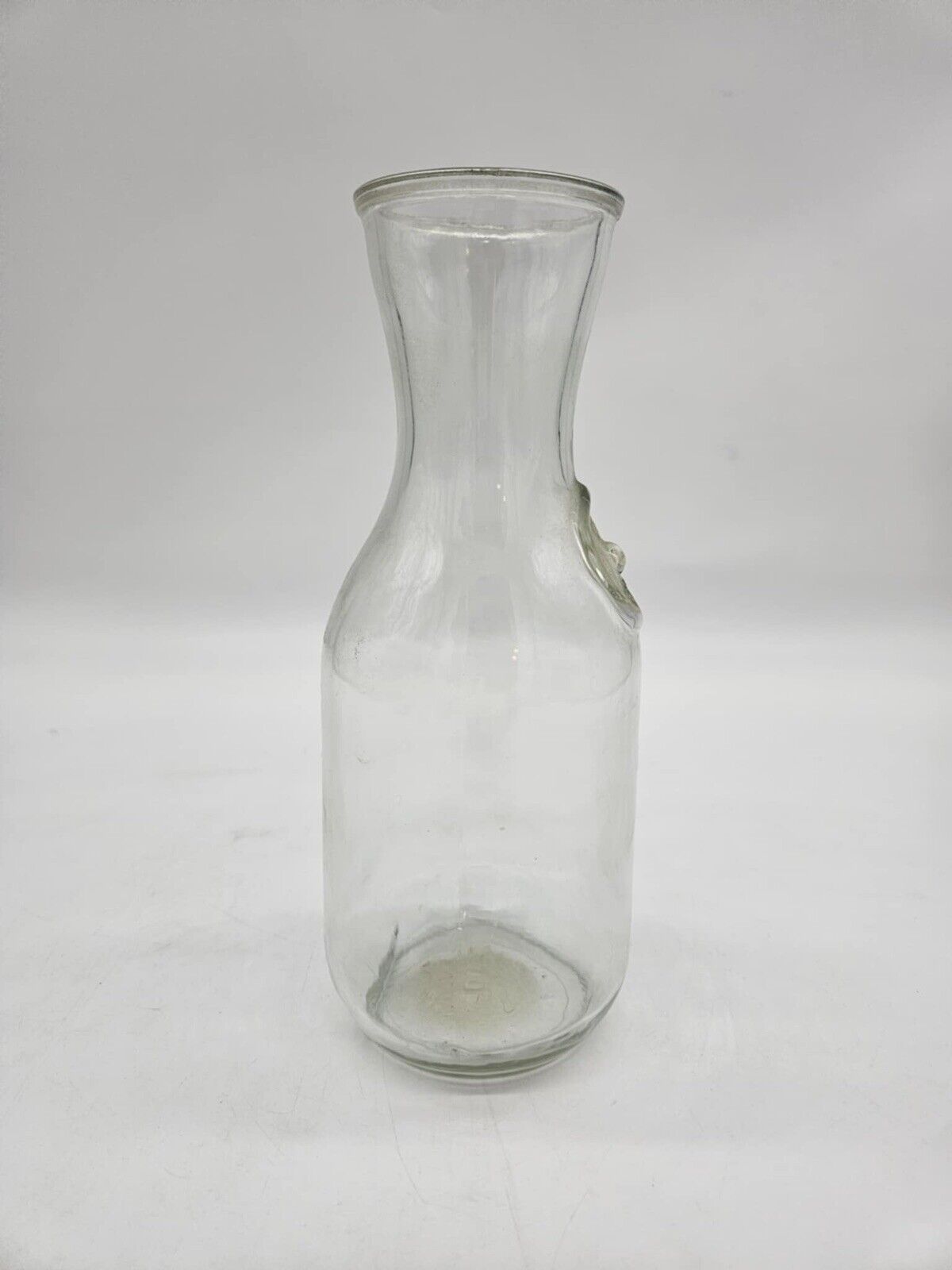 Vintage Paul Mason "Since 1852" Glass Milk Bottle Carafe or Vase Farmhouse Style