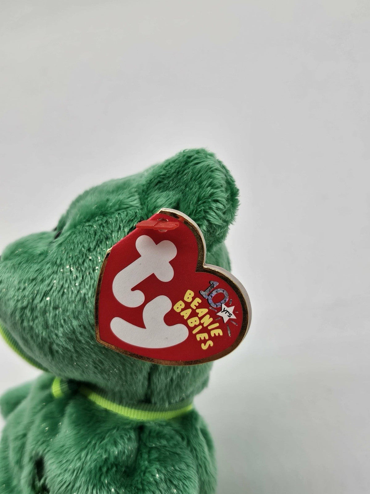 TY Beanie Baby - DUBLIN the Irish Bear (8.5 inch)