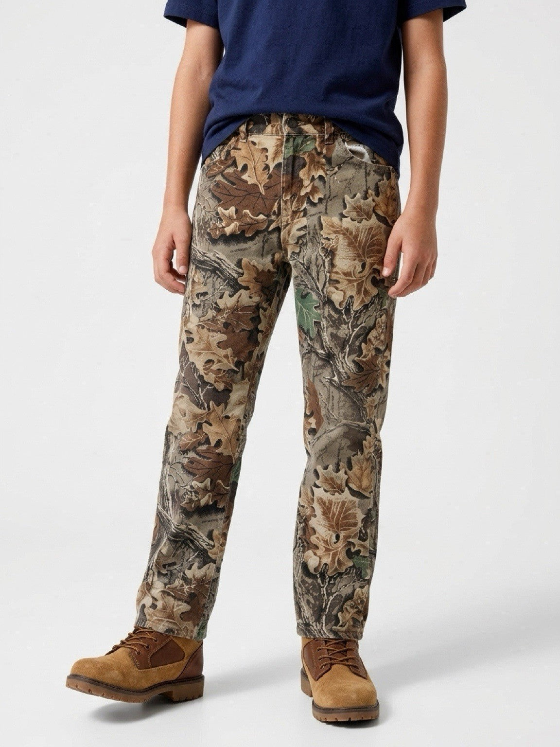 Camo Youth Boys Pants Size Large Hunting Outdoor Pants ~ Sz Large