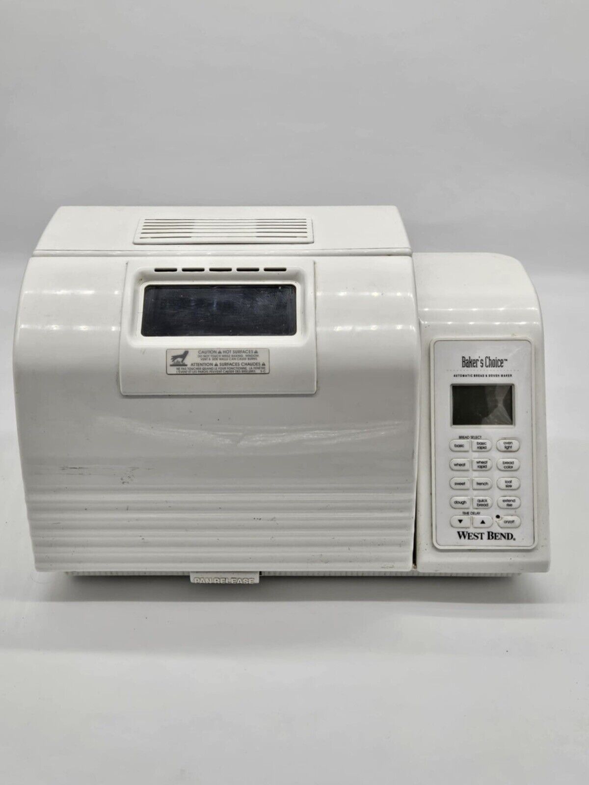 West Bend Baker's Choice Plus II Bread Maker 41091R Tested Working
