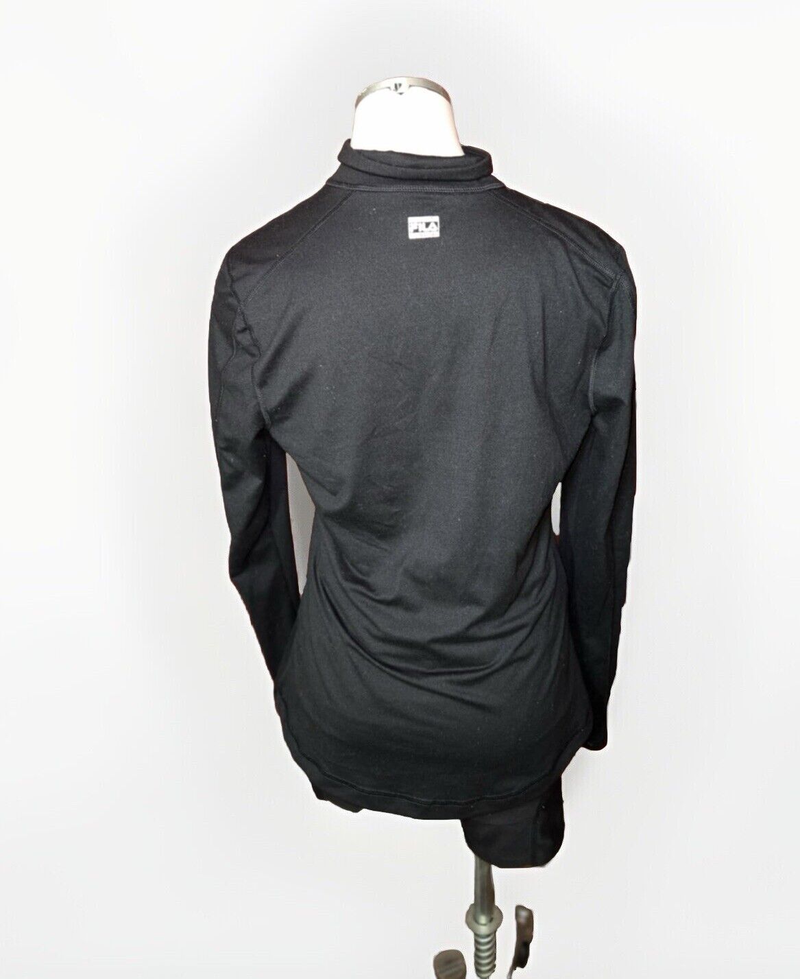 Fila Sport Shirt Womens Small Running Long Sleeve Activewear Pullover Collar