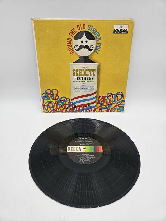 BARBER SHOP FAVOURITES VINYL LP CORONET RECORDS HE'S A JOLLY GOOD FELLOW, MONO