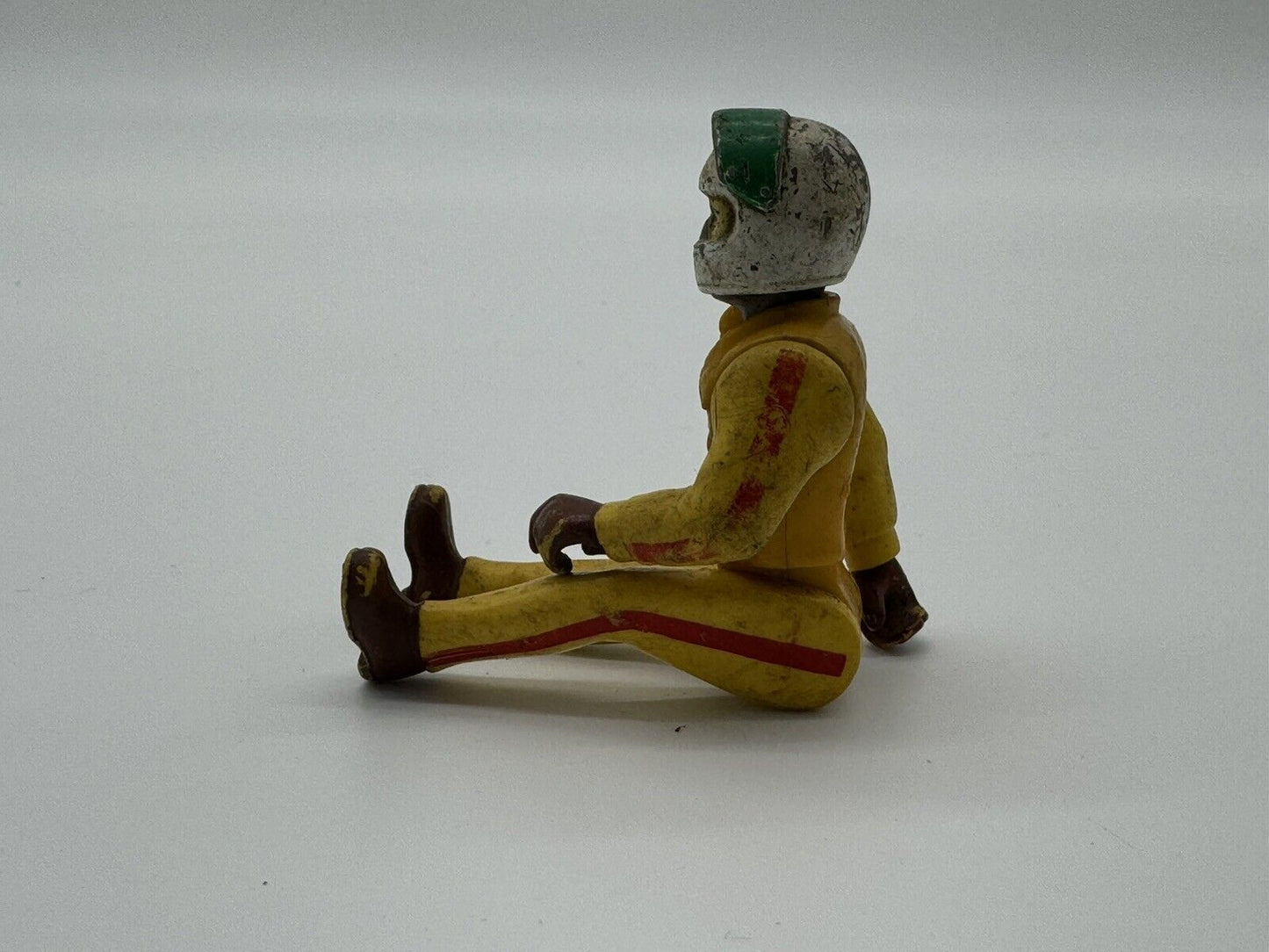 FISHER PRICE ADVENTURE PEOPLE MAN CAR DRIVER PILOT MOTORCYCLE 1974 HONG KONG.