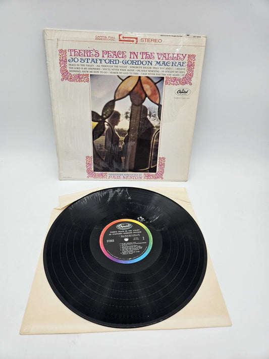Jo Stafford Gordon MacRae There's Peace In The Valley Record Vinyl 12" LP ST1916