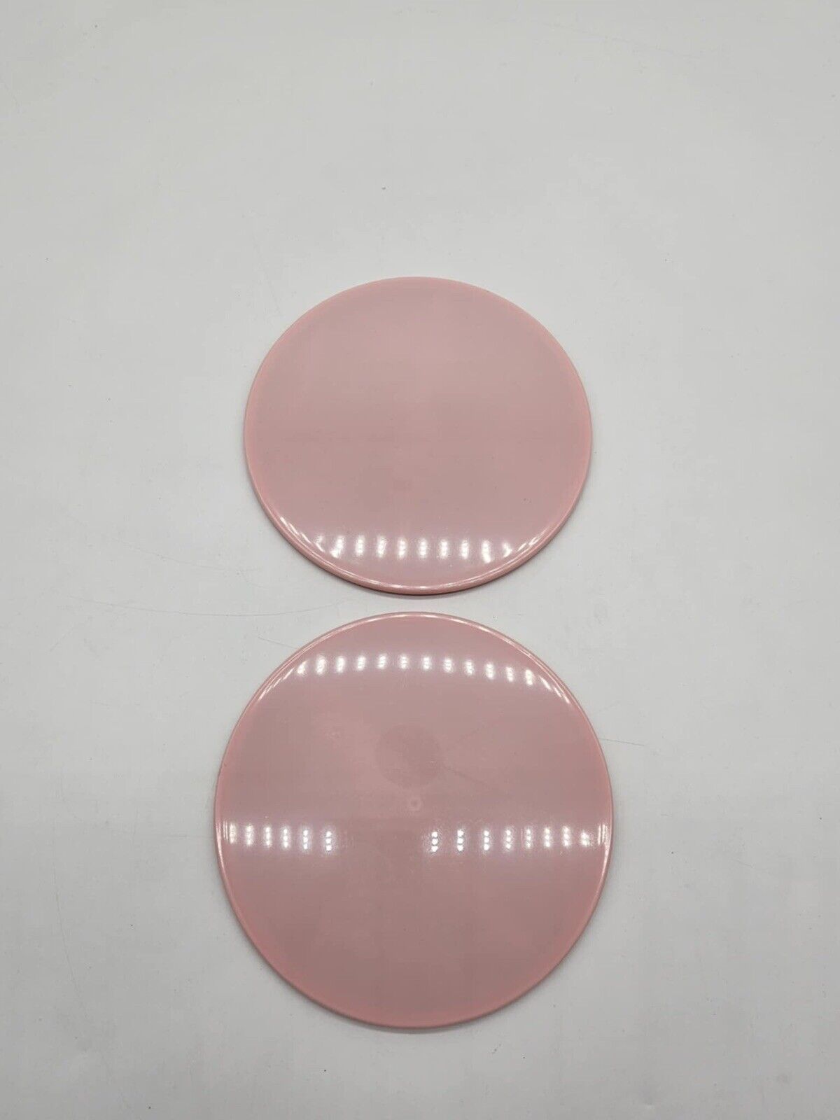 New Bala Pink & Black 7” Aerobic Exercise Workout Slider Discs W/ Mesh Bag