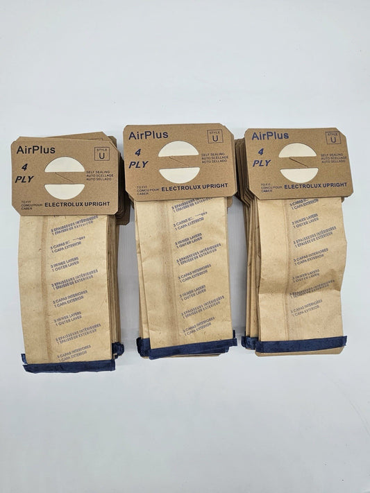 Lot of Style U Bags for Electrolux Upright Vacuum Cleaner # 138FPC