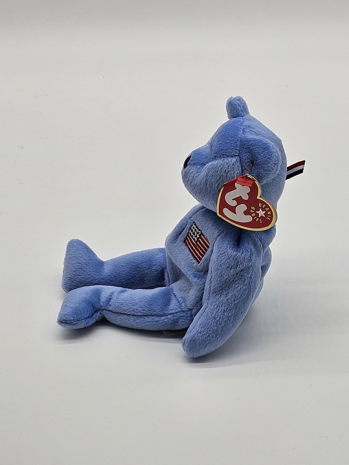 Beanie Baby America Red Cross Bear 911 Memorial  Blue 2001 MWMT NEW!!