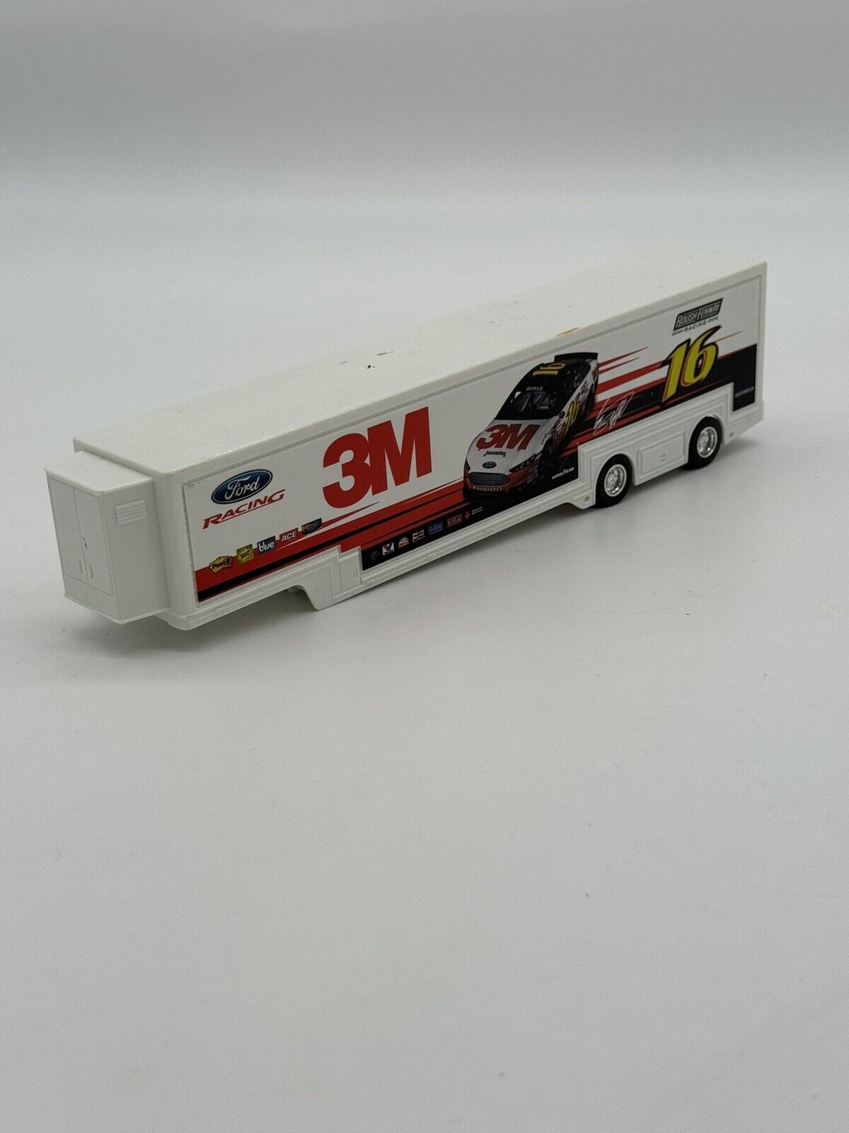 Ford Racing 3M Roush Fenway SML Semi Hauling Trailer