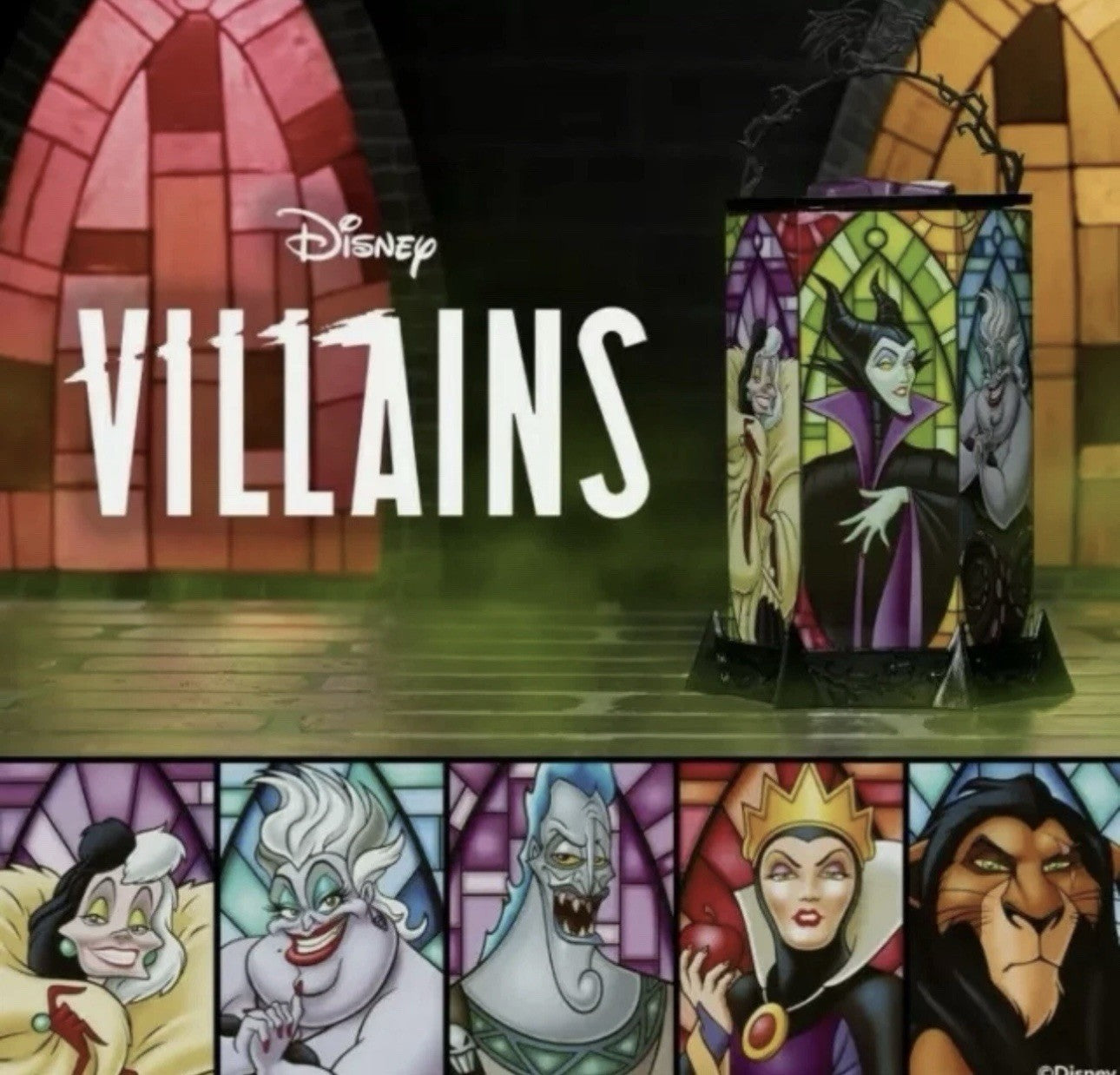 Scentsy Disney VILLAINS Wax warmer ALL THE RAGE Ursula Maleficent  NEW!