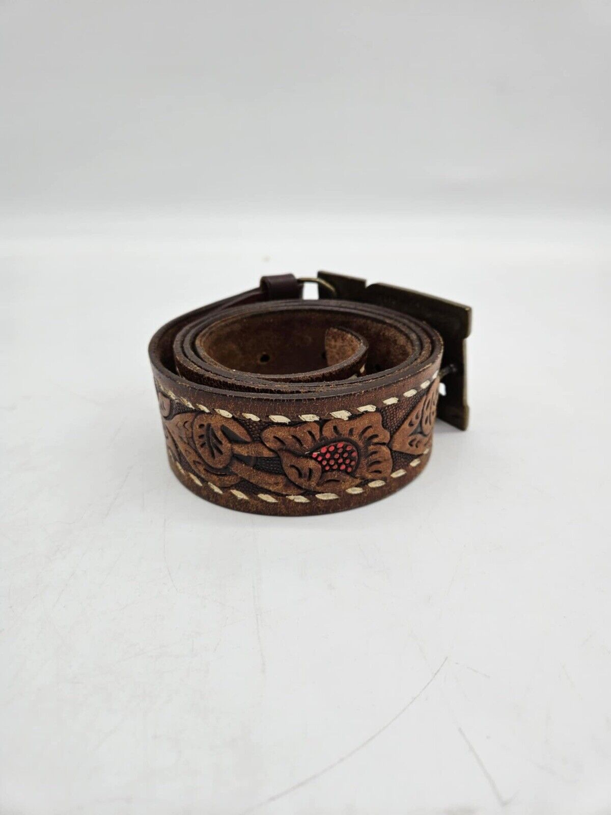 Vintage 1978 ‘ART’ Solid Brass Belt Buckle Baron Buckle