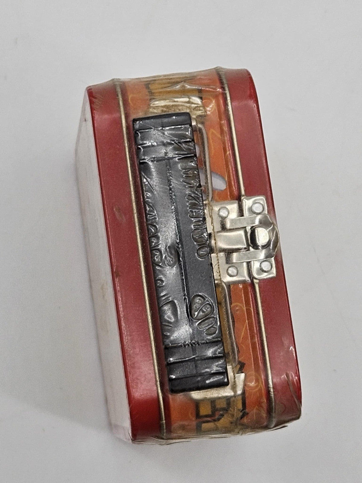 VINTAGE MICKEY MOUSE & PALS MINI TIN LUNCH BOX ~ MICKEY MOUSE AND PLUTO - NIP