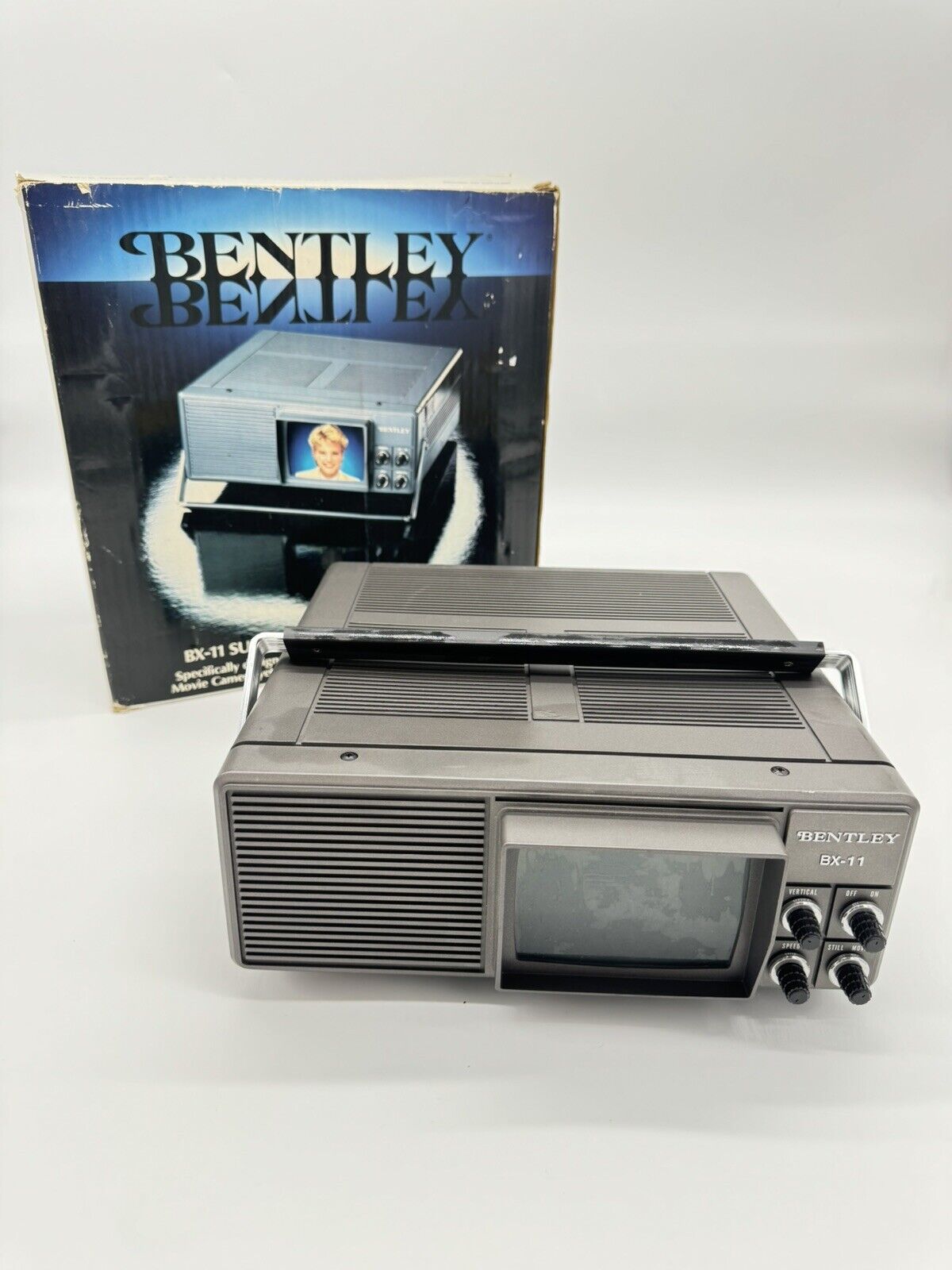 Bentley BX-11 Super 8 Home Movie Projector With Original Box And Manual