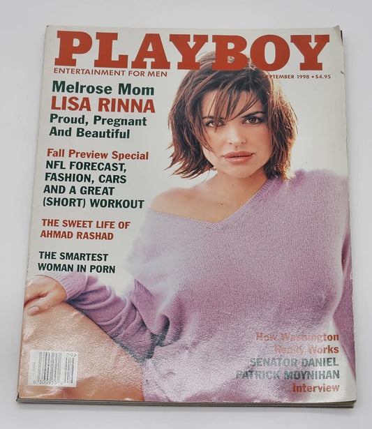 PLAYBOY MAGAZINE SEPTEMBER 1998 LISA RINNA EXCELLENT