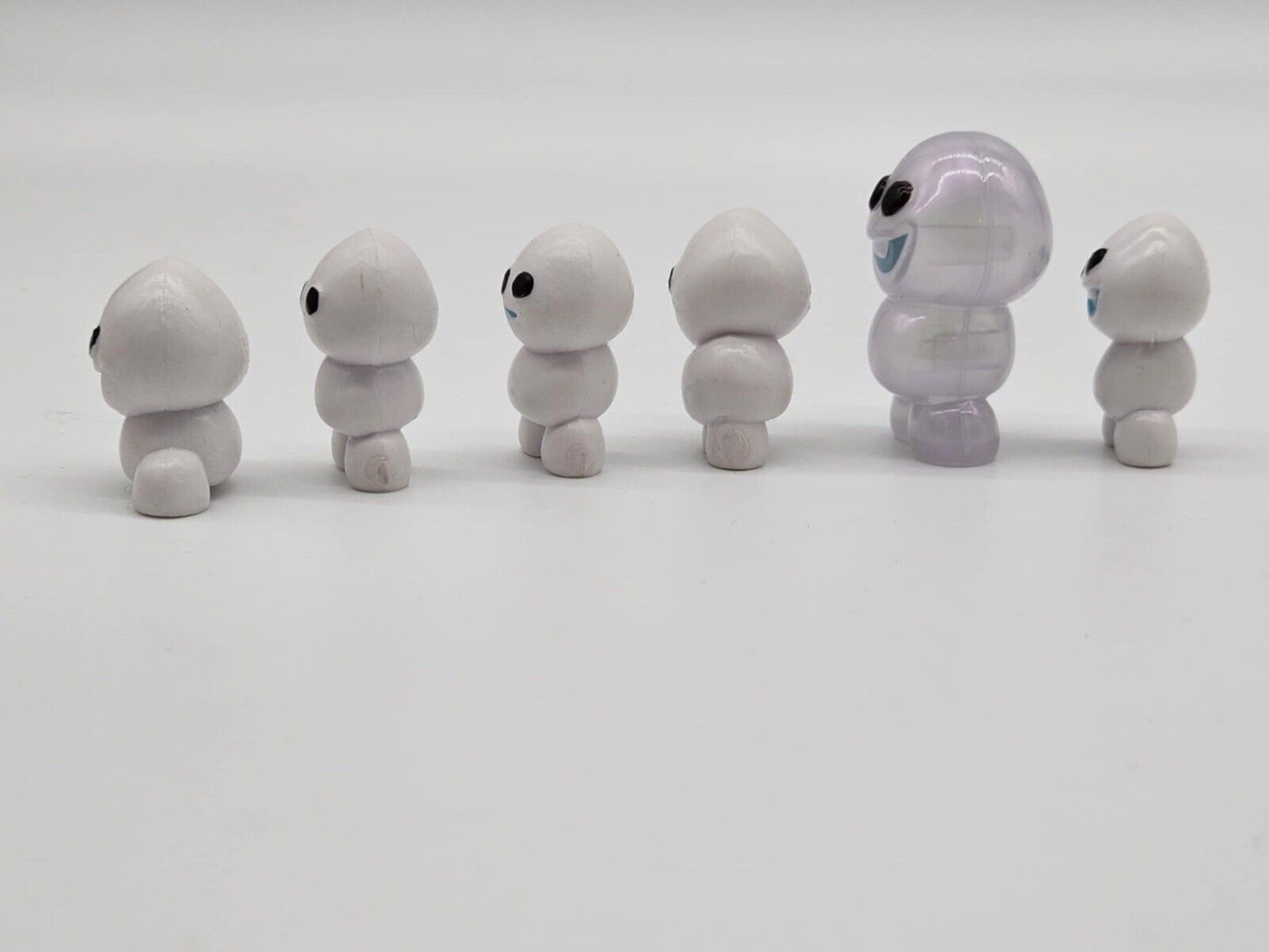 Disney Frozen 6 Mini Plastic Fluffy Puffy Olaf Snowgies Figurines