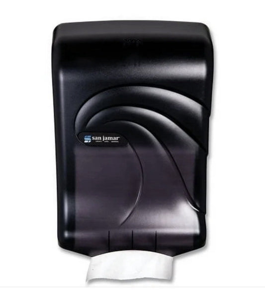 San Jamar Oceans Large Capacity Ultrafold Folded towel dispenser W/ PAPER TOWELS