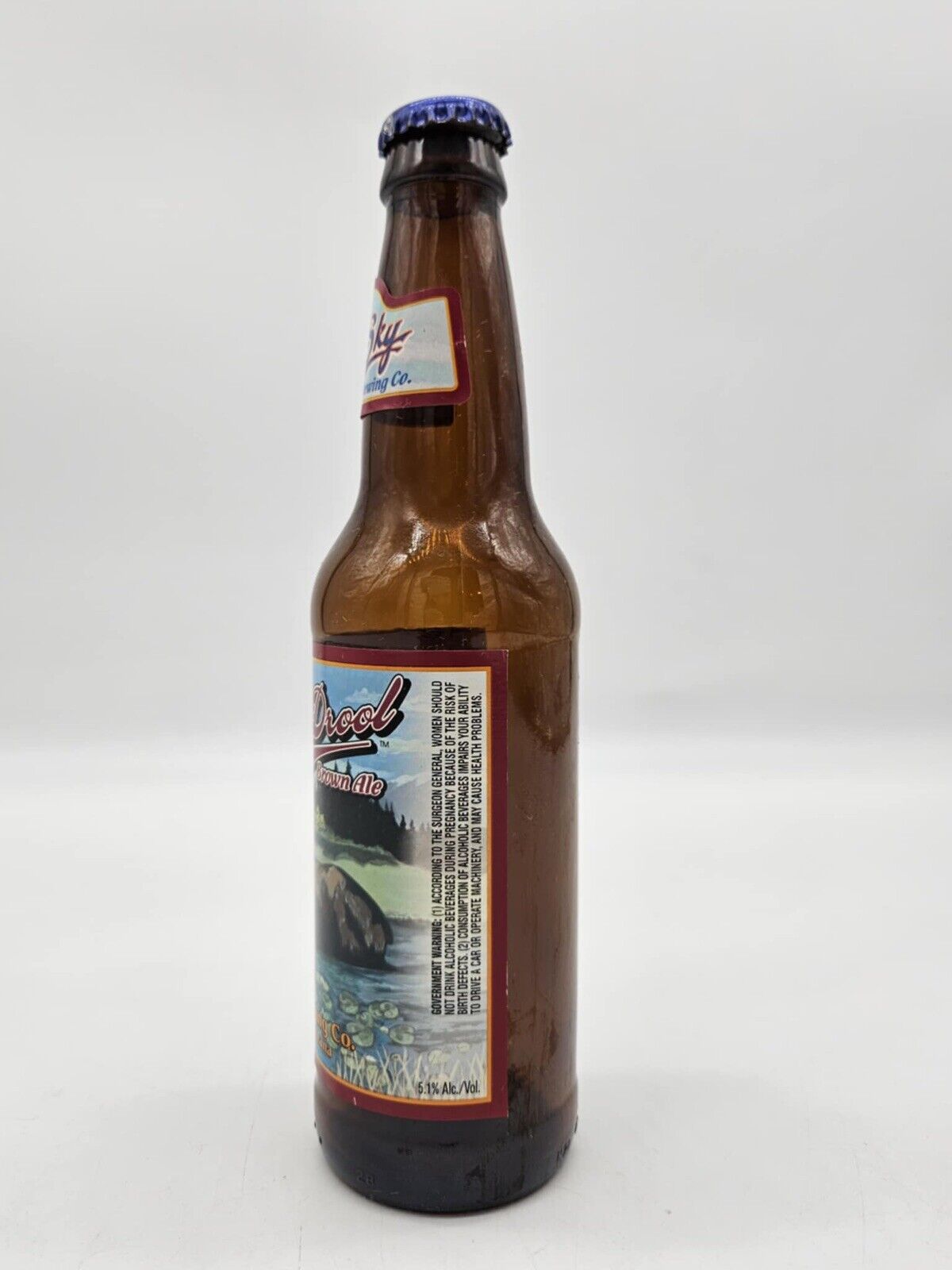 Schell's Moose Drool 12 oz. glass beer bottle