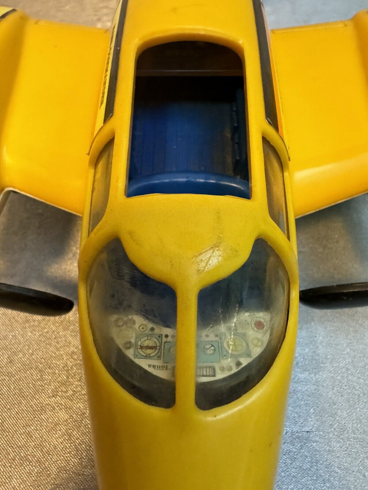 S-478 VINTAGE 1979 TONKA HAND COMMANDER TURBO PROP AIRPLANE /PLASTIC