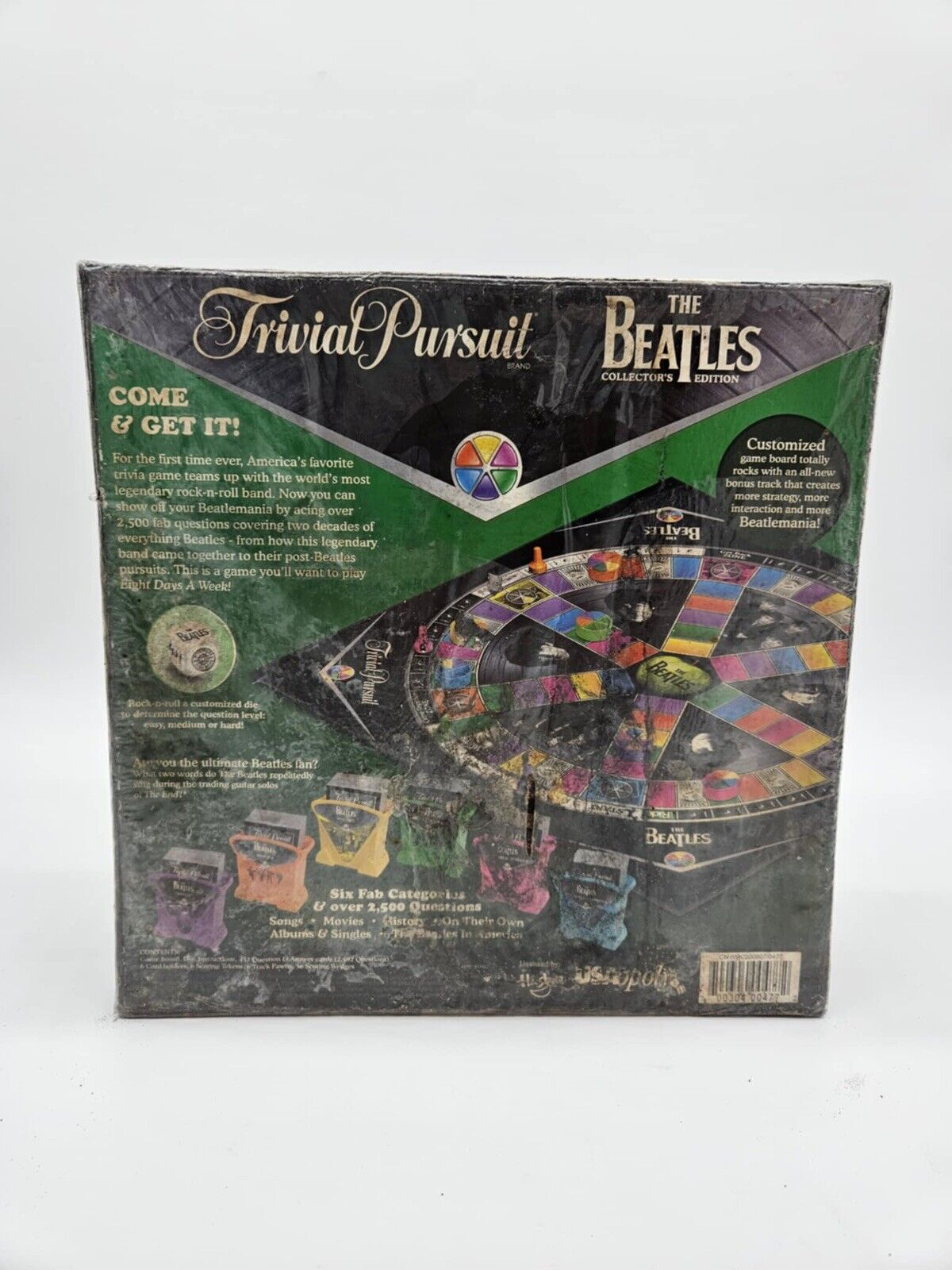THE BEATLES Collectors Edition Trivial Pursuit New Sealed USAopoly Board Game