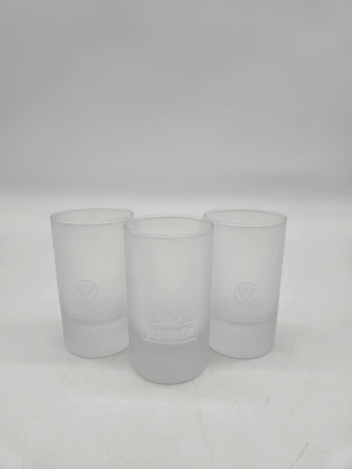 Jäegermeister Frosted Shot Glasses Set Of 3