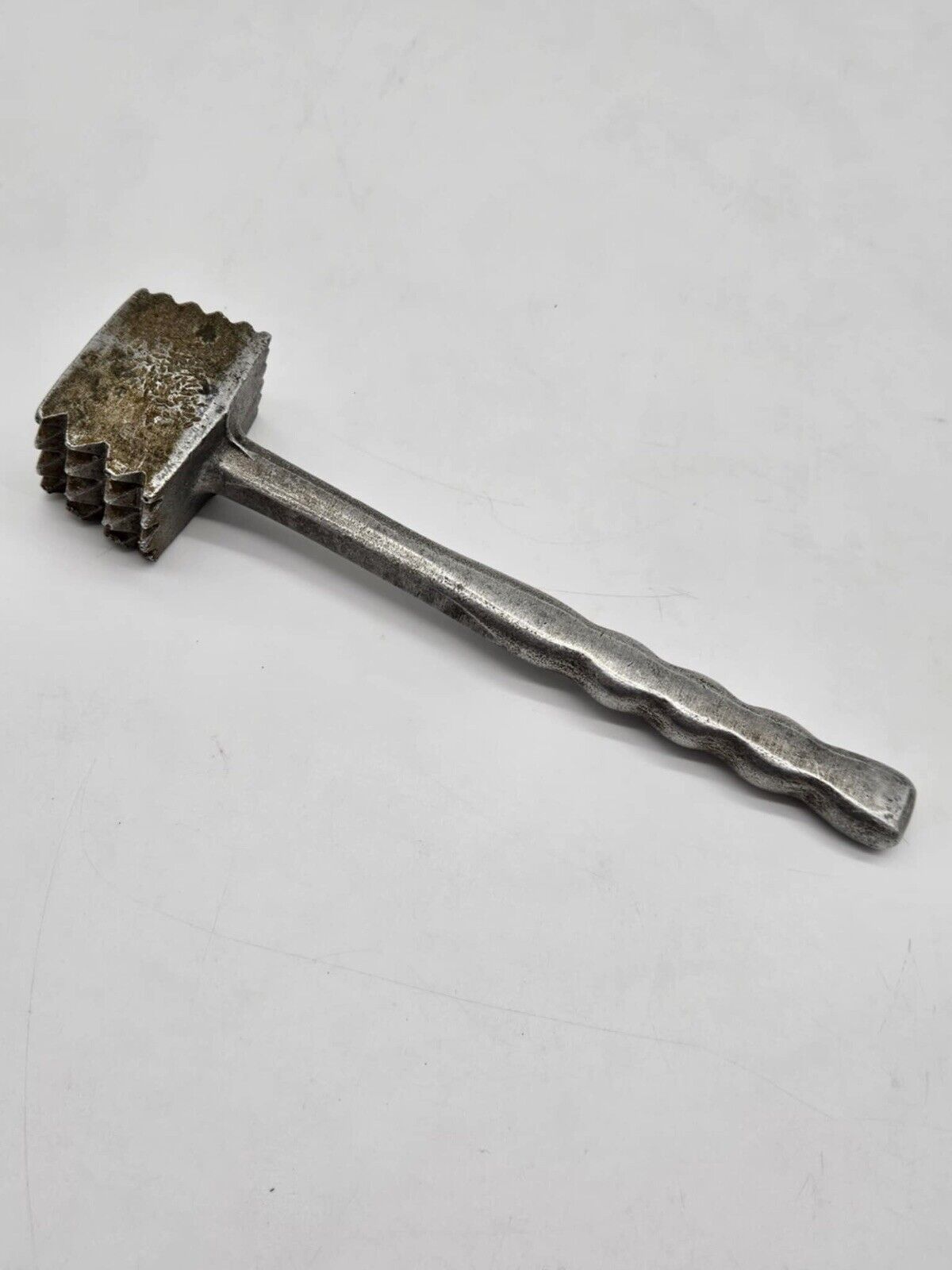 Vintage Metal Meat Tenderizer Mallet 8"L