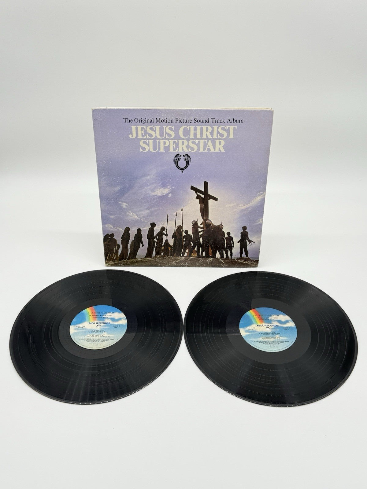 JESUS CHRIST SUPERSTAR Original Soundtrack 1973 2xLP Vinyl Record MCA 2-11000