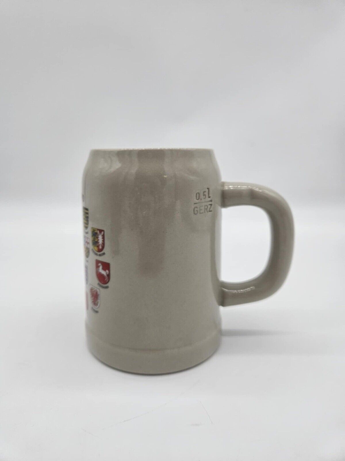 Deutschland Mug/Stien-Made in Germany-Shield Crest Flag-Europe-Beer Coffee-Vtg..